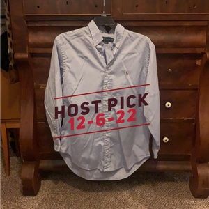 Men’s Ralph Lauren button down top/size 16.5